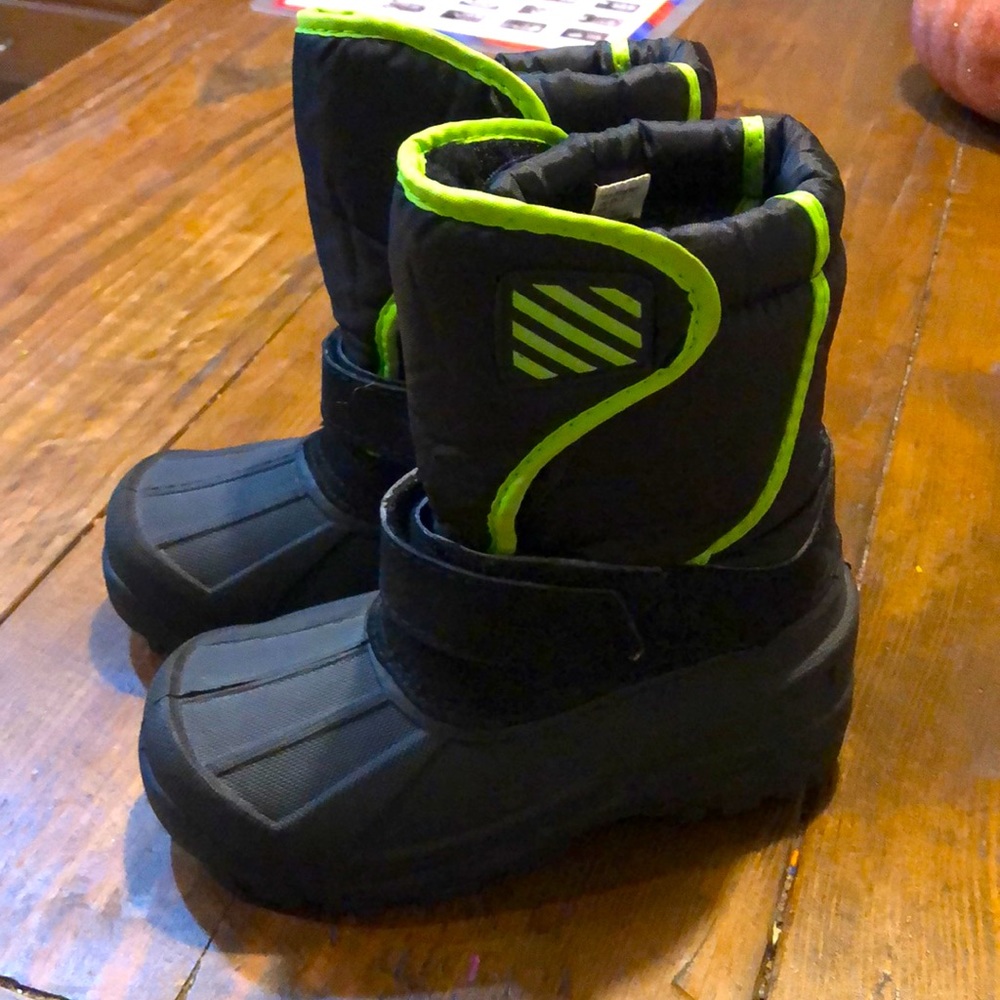 Gently Used Boy Size 13 Snow Boots